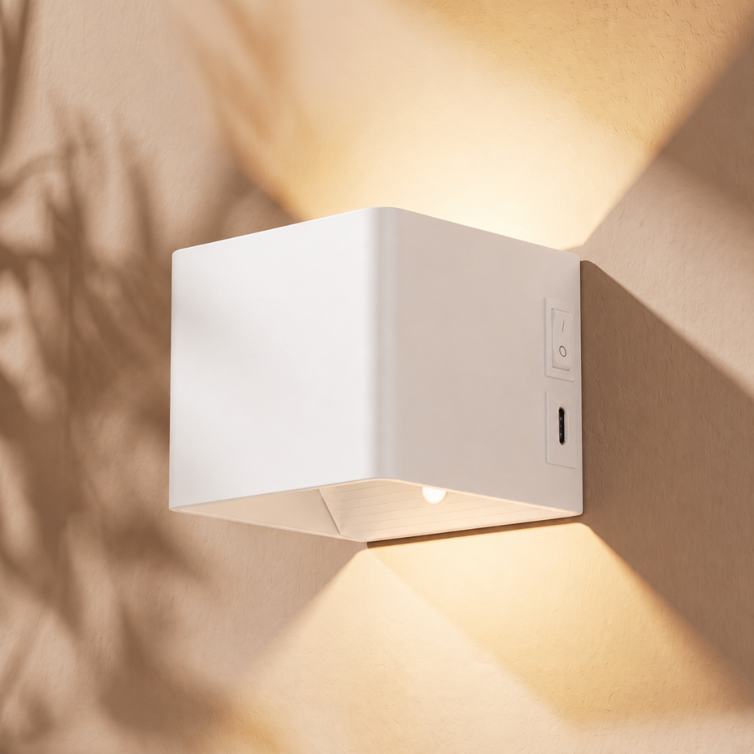 Lichtwolke™ | Luxus Wandleuchte ohne Bohren